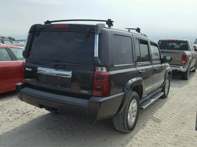 1J8HH58277C570674 - 2007 JEEP COMMANDER შავი ფოტო 4