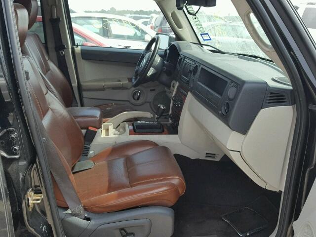 1J8HH58277C570674 - 2007 JEEP COMMANDER შავი ფოტო 5