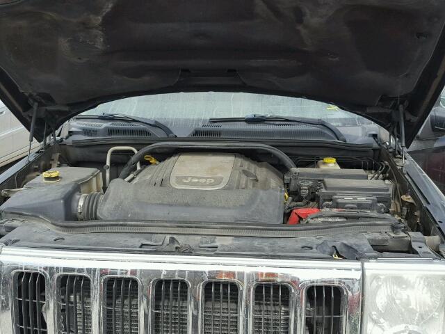 1J8HH58277C570674 - 2007 JEEP COMMANDER შავი ფოტო 7