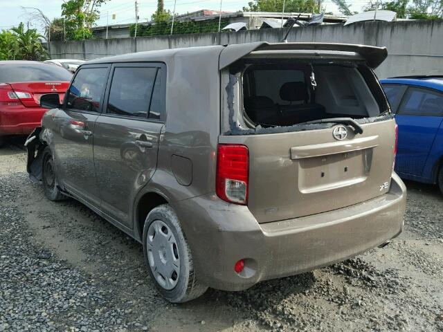 JTLZE4FE8CJ020230 - 2012 TOYOTA SCION XB BEIGE photo 3
