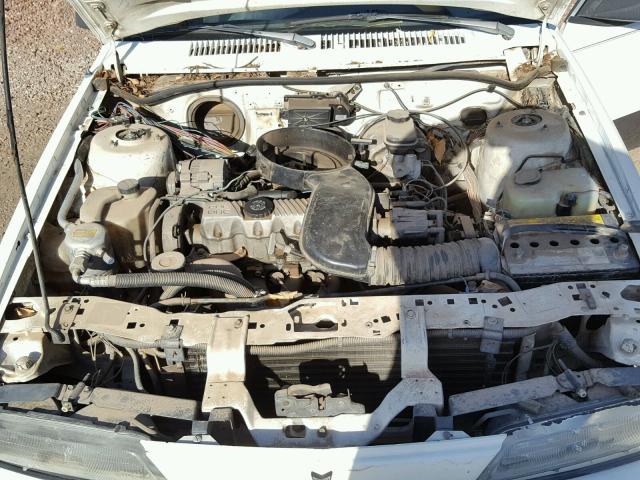 1G2JB11K9K7614533 - 1989 PONTIAC SUNBIRD LE WHITE photo 7