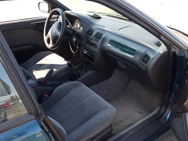 4S3BK4354X6316879 - 1999 SUBARU LEGACY L GREEN photo 5