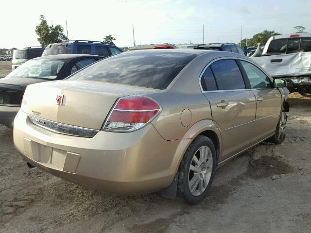 1G8ZS57N27F182107 - 2007 SATURN AURA GOLD photo 4