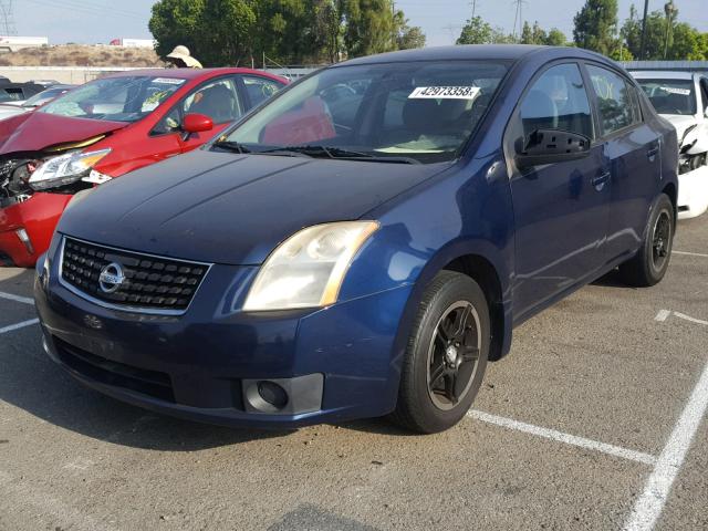 3N1AB61E68L713532 - 2008 NISSAN SENTRA 2.0 BLUE photo 2