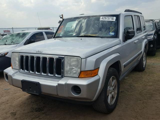 1J8HH48P87C634176 - 2007 JEEP COMMANDER 银色 照片 2