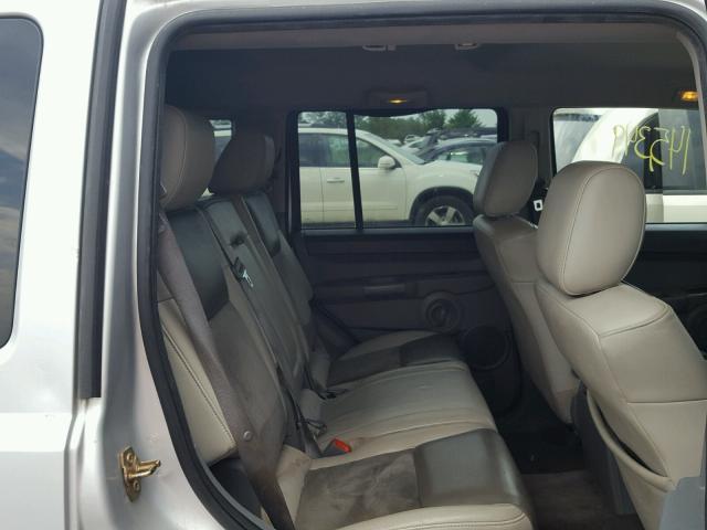 1J8HH48P87C634176 - 2007 JEEP COMMANDER 银色 照片 6