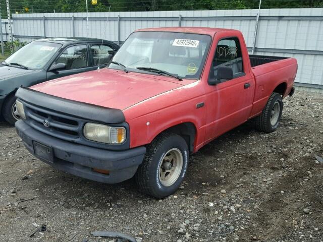 4F4CR12A4RTM79718 - 1994 MAZDA B2300 RED photo 2