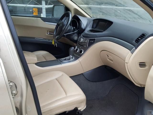 4S4WX90D684408130 - 2008 SUBARU TRIBECA LI 金色 照片 5