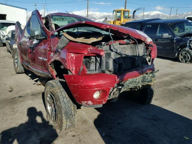 3D7KS29CX6G174986 - 2006 DODGE RAM 2500 M MAROON photo 1