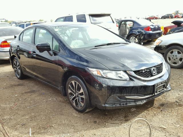 2HGFB2F88EH545784 - 2014 HONDA CIVIC BLACK photo 1