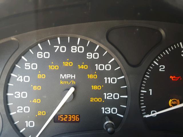 1G8ZR1275YZ202511 - 2000 SATURN SC2 SILVER photo 8