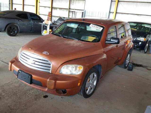 3GNCA13D98S680250 - 2008 CHEVROLET HHR LS ნარინჯისფერი ფოტო 2