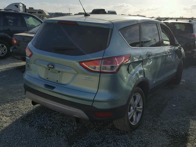 1FMCU0GX3DUD33520 - 2013 FORD ESCAPE SE TURQUOISE photo 4