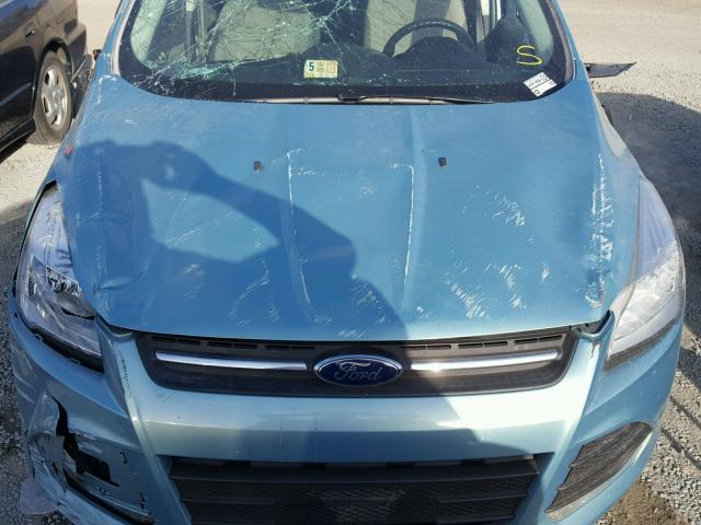 1FMCU0GX3DUD33520 - 2013 FORD ESCAPE SE TURQUOISE photo 7