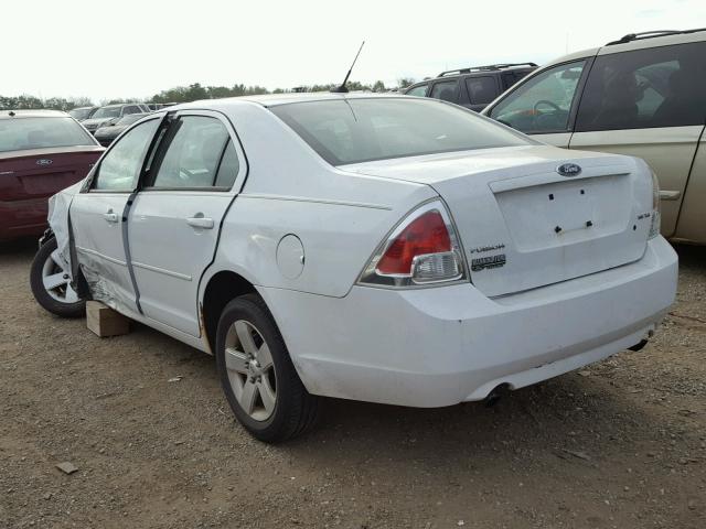 3FAHP07177R234827 - 2007 FORD FUSION SE WHITE photo 3