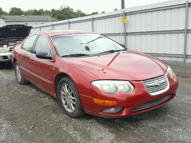 2C3HE66G61H588838 - 2001 CHRYSLER 300M BURGUNDY photo 1