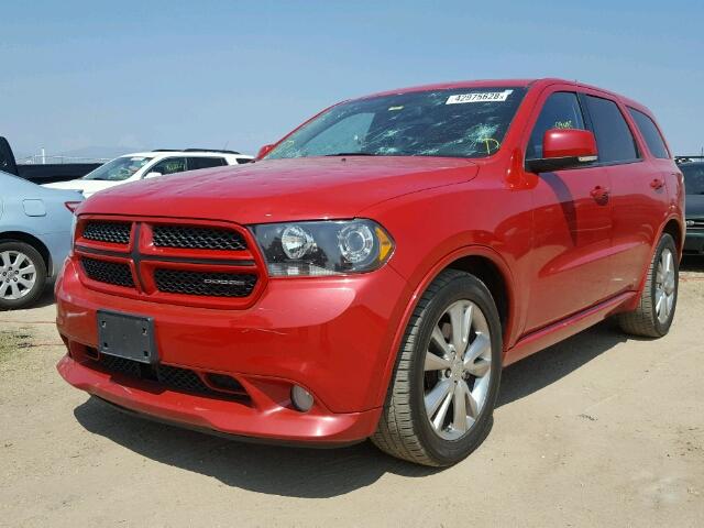 1D4SE6GT2BC683224 - 2011 DODGE DURANGO R/ RED photo 2