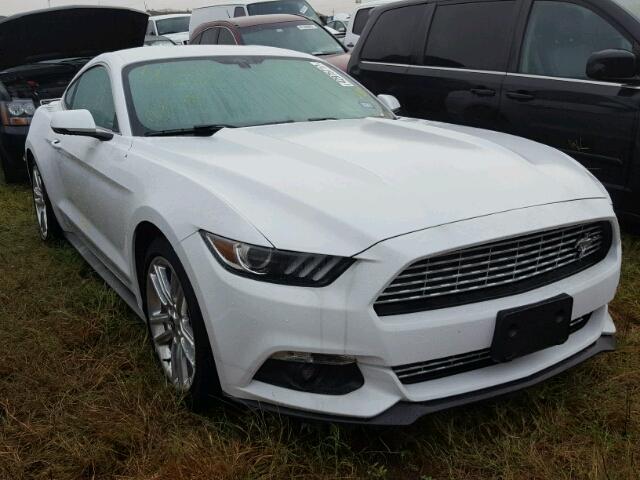 1FA6P8TH9H5292340 - 2017 FORD MUSTANG WHITE photo 1