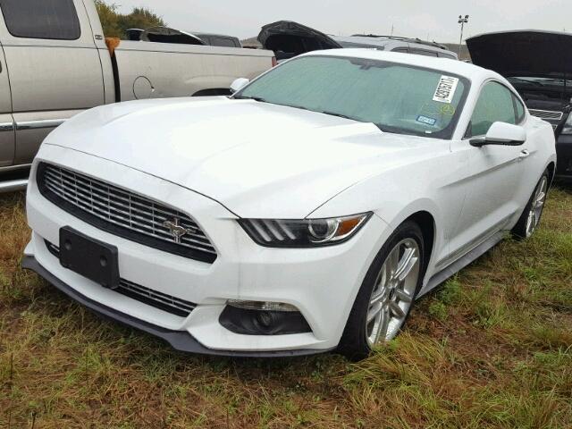 1FA6P8TH9H5292340 - 2017 FORD MUSTANG WHITE photo 2