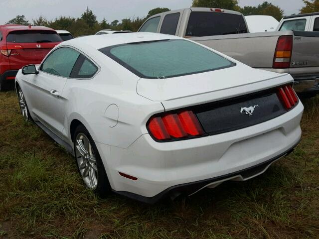 1FA6P8TH9H5292340 - 2017 FORD MUSTANG WHITE photo 3