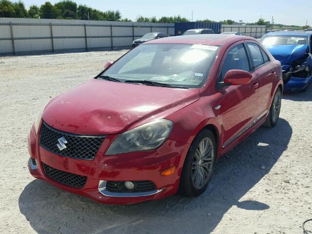 JS2RE9A80B6110652 - 2011 SUZUKI KIZASHI RED photo 2