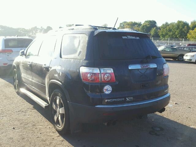 1GKKVSED5BJ154657 - 2011 GMC ACADIA SLT ლურჯი ფოტო 3