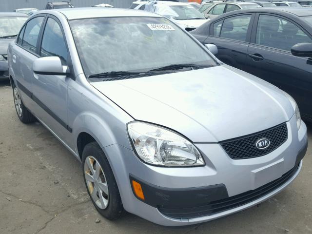 KNADE123166064809 - 2006 KIA RIO SILVER photo 1