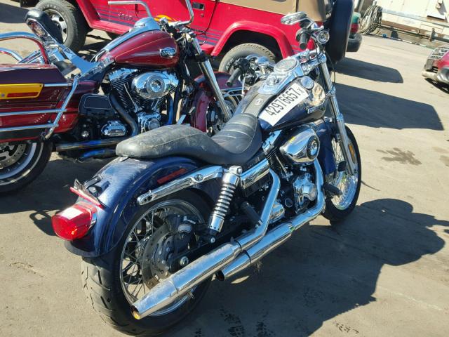 1HD1GV415DC322507 - 2013 HARLEY-DAVIDSON FXDC BLUE photo 4