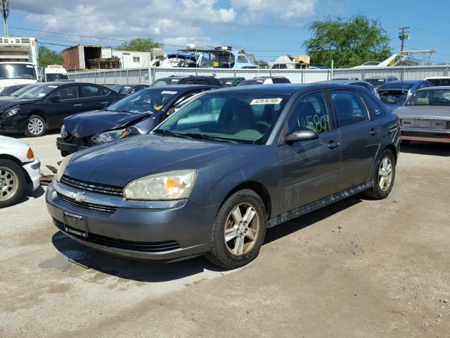 1G1ZT648X4F187499 - 2004 CHEVROLET MALIBU MAX ნაცრისფერი ფოტო 2