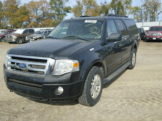 1FMJK1J56CEF13996 - 2012 FORD EXPEDITION BLACK photo 2