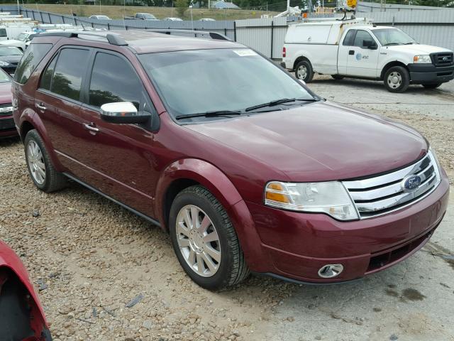 1FMDK03WX8GA24168 - 2008 FORD TAURUS X RED photo 1