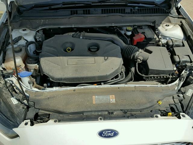 3FA6P0K94FR177084 - 2015 FORD FUSION TIT WHITE photo 7