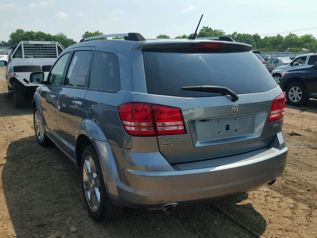 3D4GH67V89T248060 - 2009 DODGE JOURNEY R/ GRAY photo 3