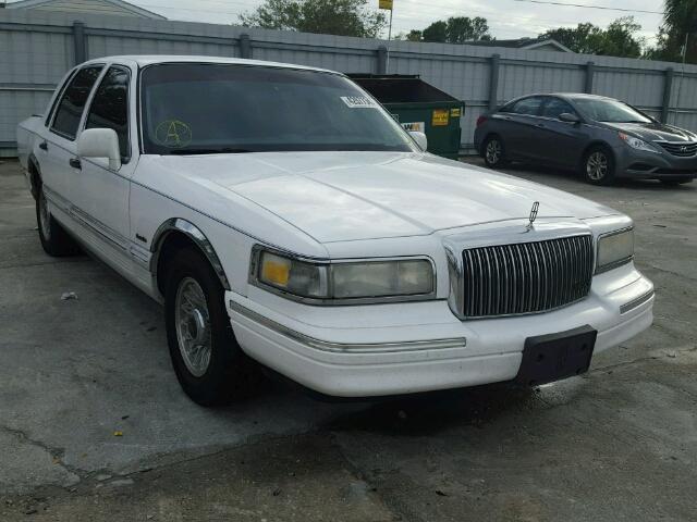 1LNLM81W4VY704130 - 1997 LINCOLN TOWN CAR E WHITE photo 1