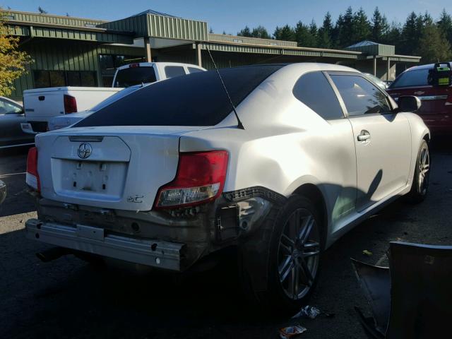 JTKJF5C74D3054651 - 2013 TOYOTA SCION TC 银色 照片 4