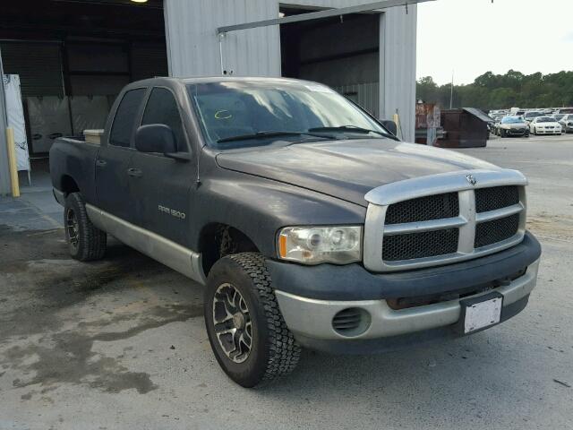 1D7HU18N43J537178 - 2003 DODGE RAM 1500 S BLACK photo 1