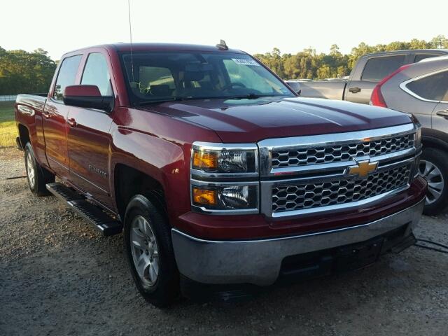 3GCPCREH6FG133262 - 2015 CHEVROLET SILVERADO RED photo 1