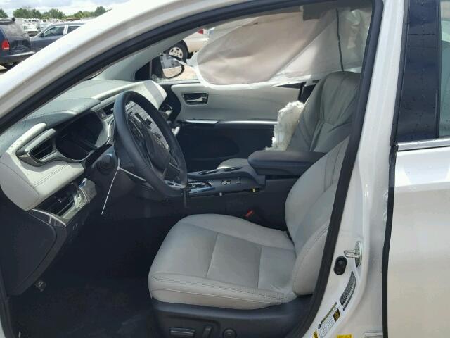 4T1BK1EB1FU181612 - 2015 TOYOTA AVALON XLE WHITE photo 5