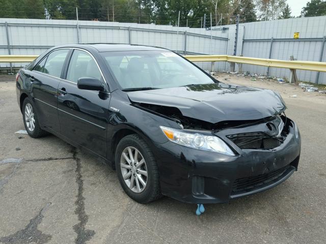 4T1BB3EK7AU118566 - 2010 TOYOTA CAMRY BLACK photo 1