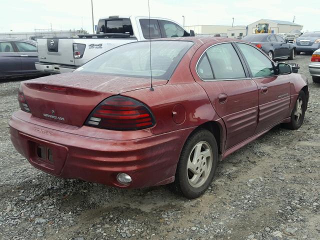 1G2NF52E9YM872776 - 2000 PONTIAC GRAND AM S BURGUNDY photo 4