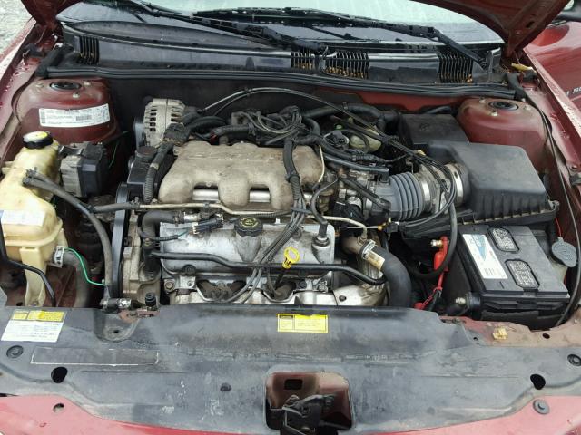 1G2NF52E9YM872776 - 2000 PONTIAC GRAND AM S BURGUNDY photo 7