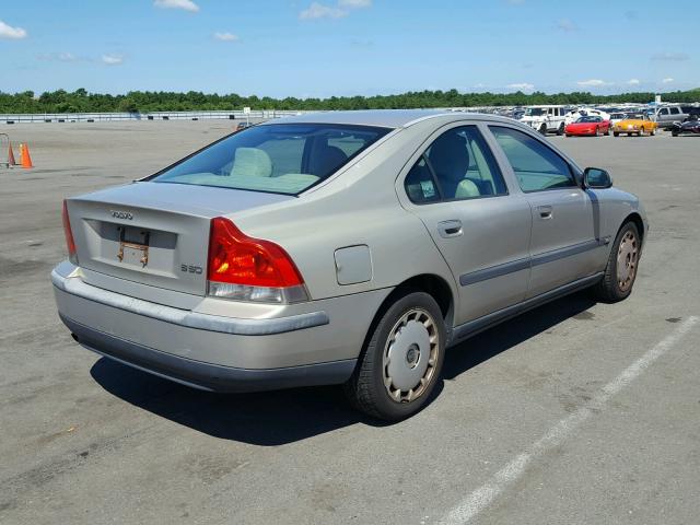 YV1RS61NX12008914 - 2001 VOLVO S60 ბეჟი ფოტო 4