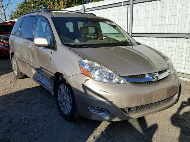 5TDZK22C28S111257 - 2008 TOYOTA SIENNA XLE GOLD photo 1