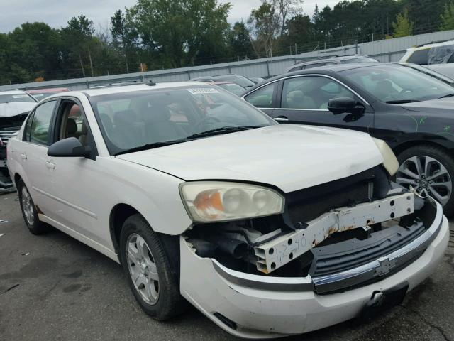 1G1ZU54864F207139 - 2004 CHEVROLET MALIBU WHITE photo 1