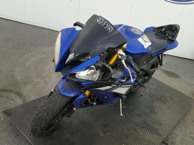 JYARJ16Y49A003963 - 2009 YAMAHA YZFR6 C BLUE photo 2