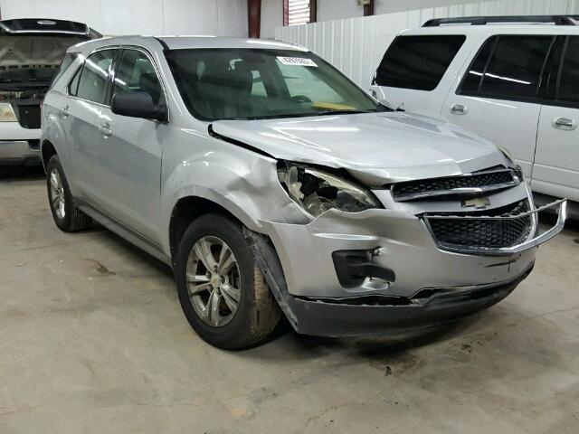 2CNALBEW2A6355728 - 2010 CHEVROLET EQUINOX LS SILVER photo 1