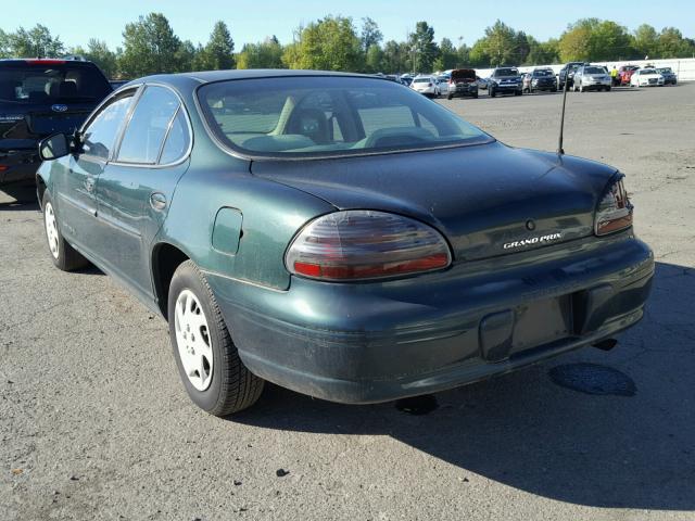 1G2WJ52M8WF242811 - 1998 PONTIAC GRAND PRIX GREEN photo 3