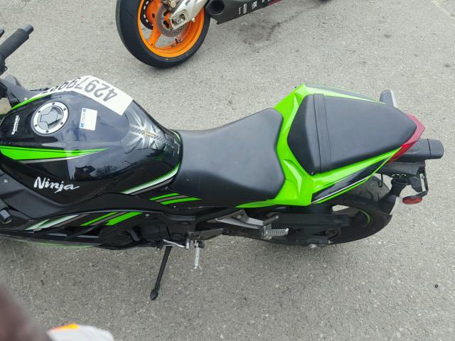 JKAEX8B16GDA31128 - 2016 KAWASAKI EX300 B GREEN photo 6