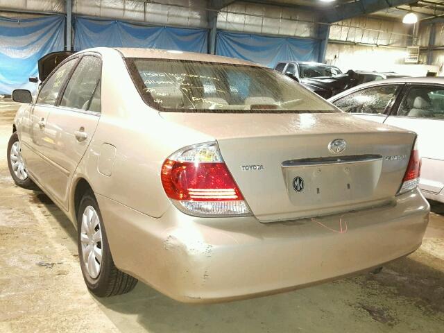 4T1BE30K96U696397 - 2006 TOYOTA CAMRY LE GOLD photo 3