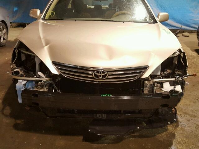 4T1BE30K96U696397 - 2006 TOYOTA CAMRY LE GOLD photo 9